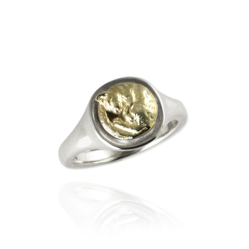 Cat Signet Ring