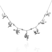 Flying Birds Necklace