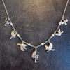 Flying Birds Necklace