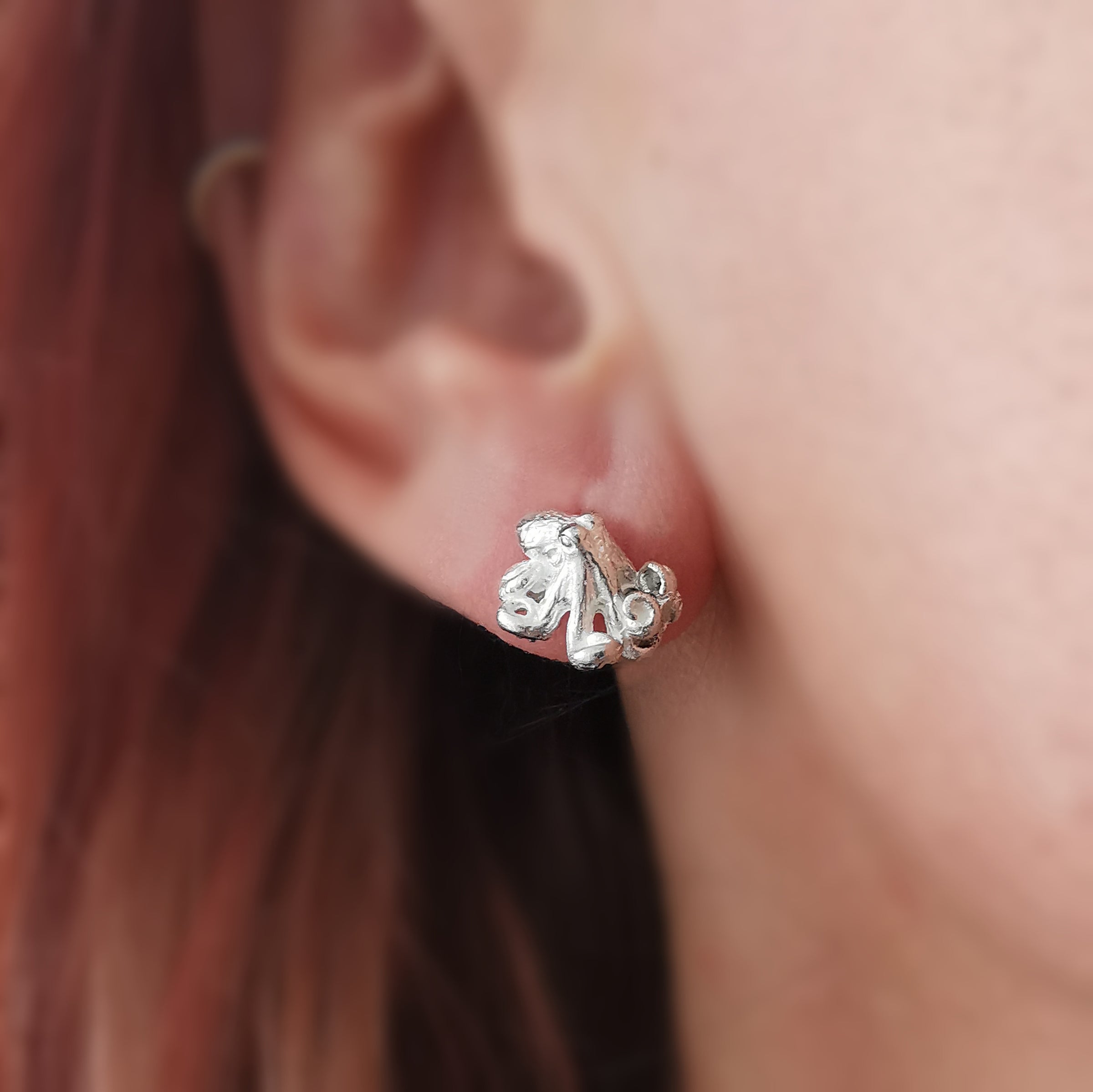 Octopus Ear Stud