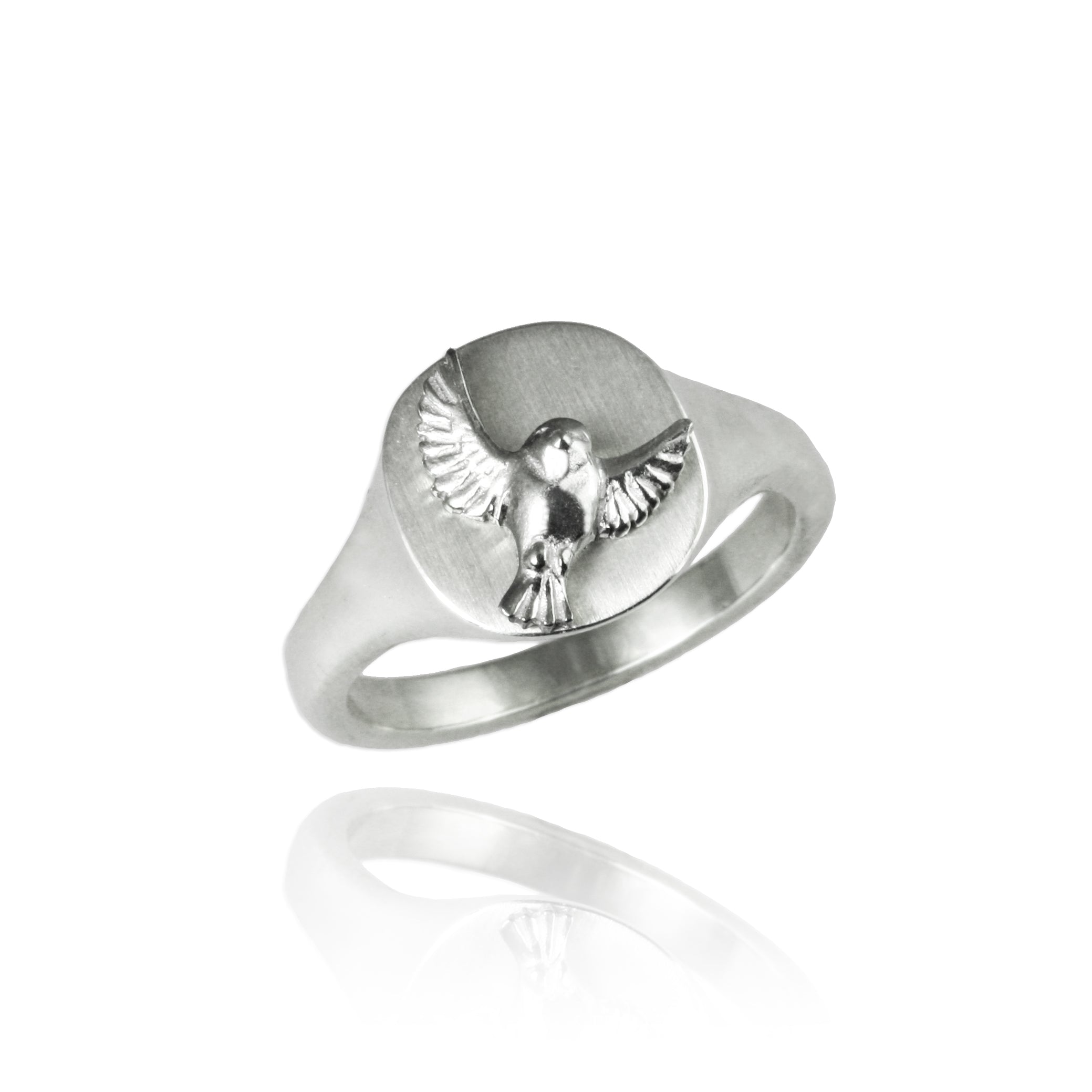 Freedom Bird Signet Ring