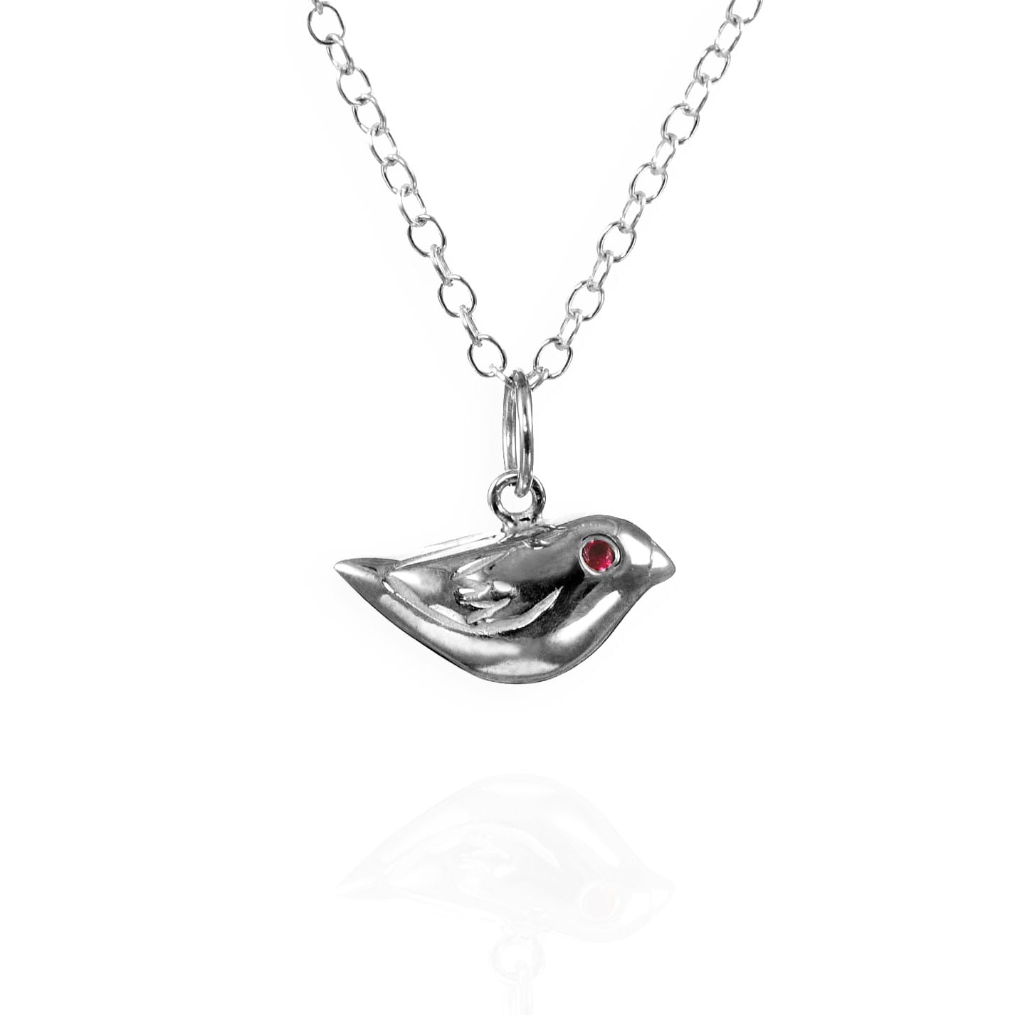 Sparrow Charm Necklace