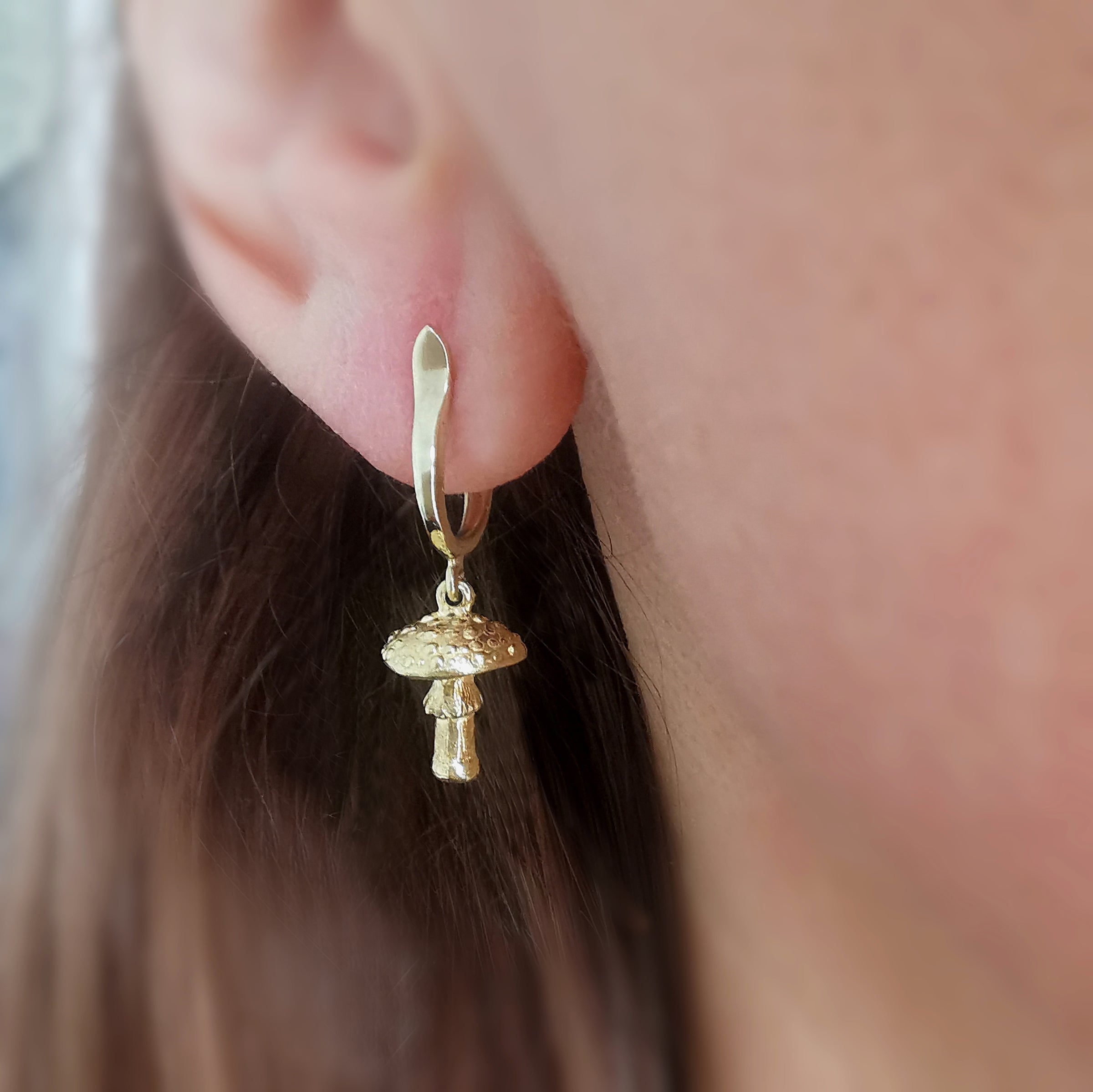 Mushroom Earring