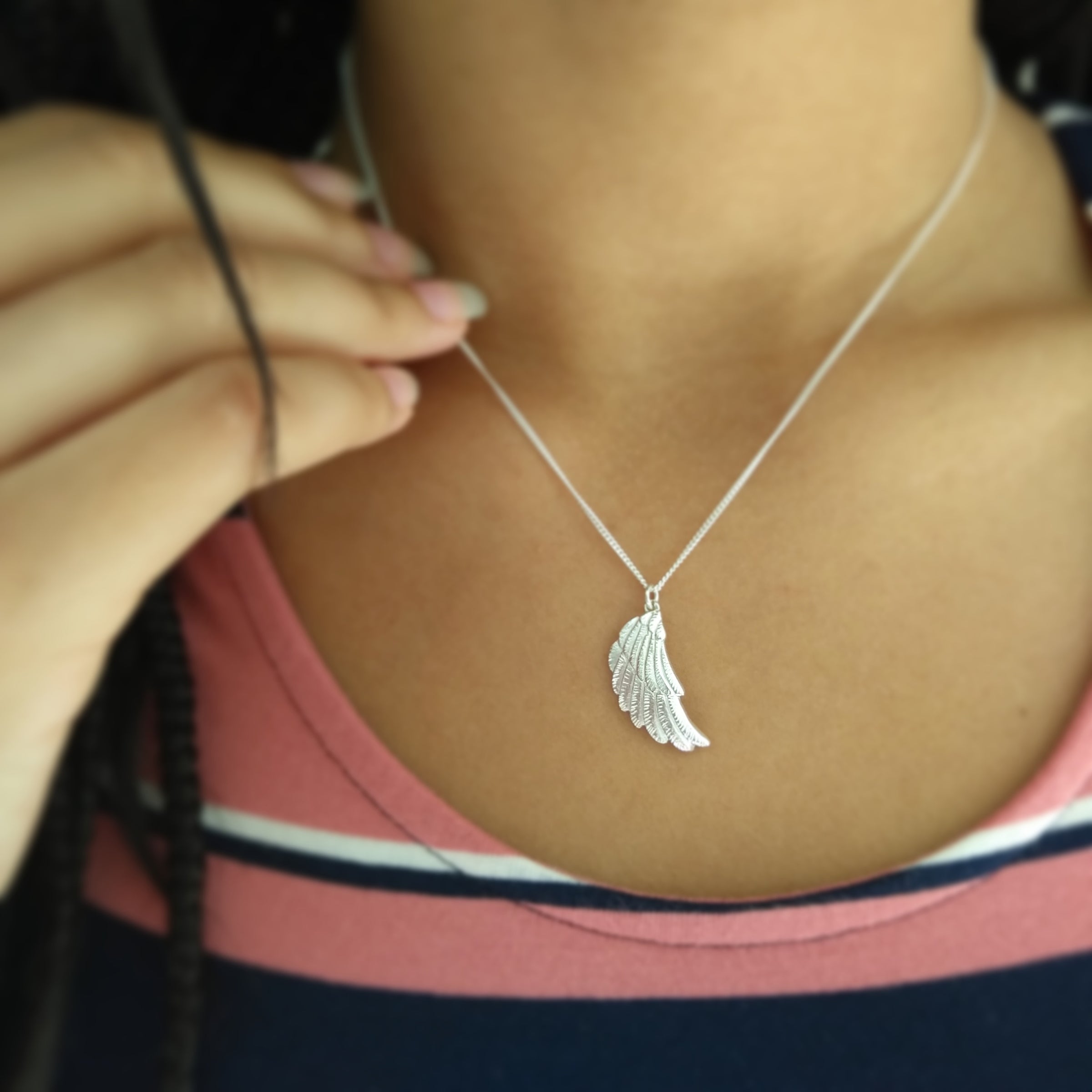 Wing Pendant Necklace