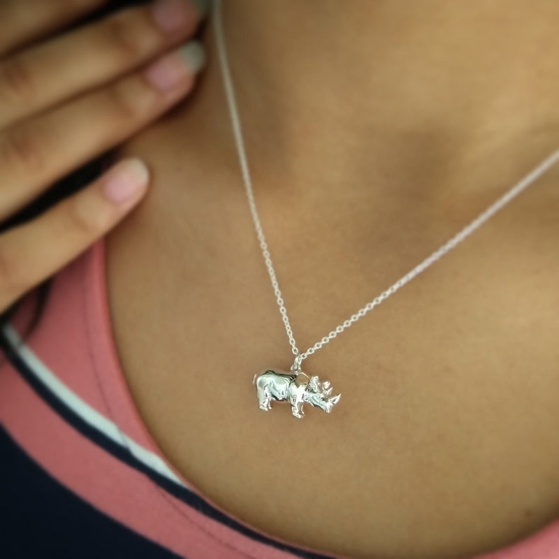 Rhino Necklace