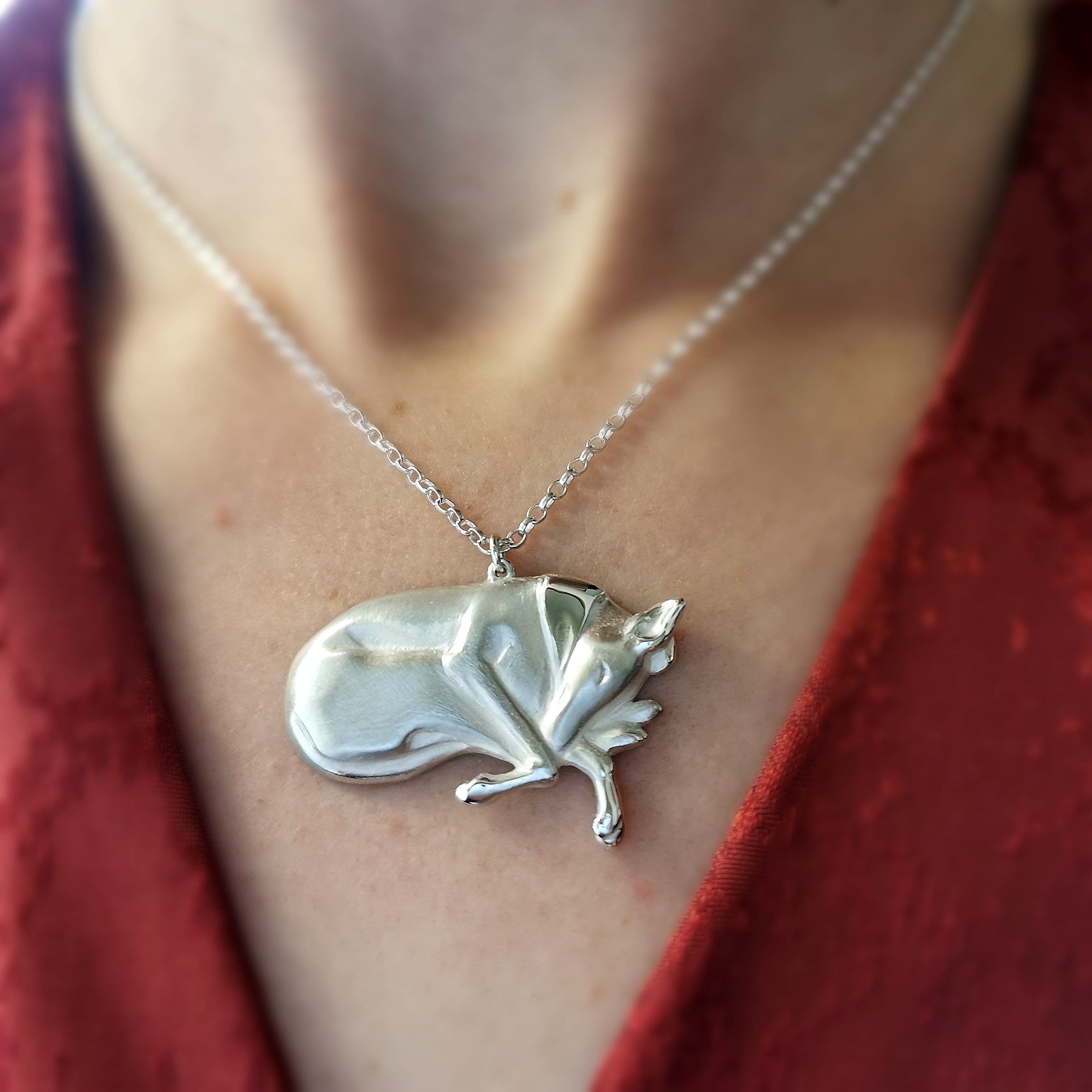 Greyhound Whippet Necklace Jana Reinhardt Ltd