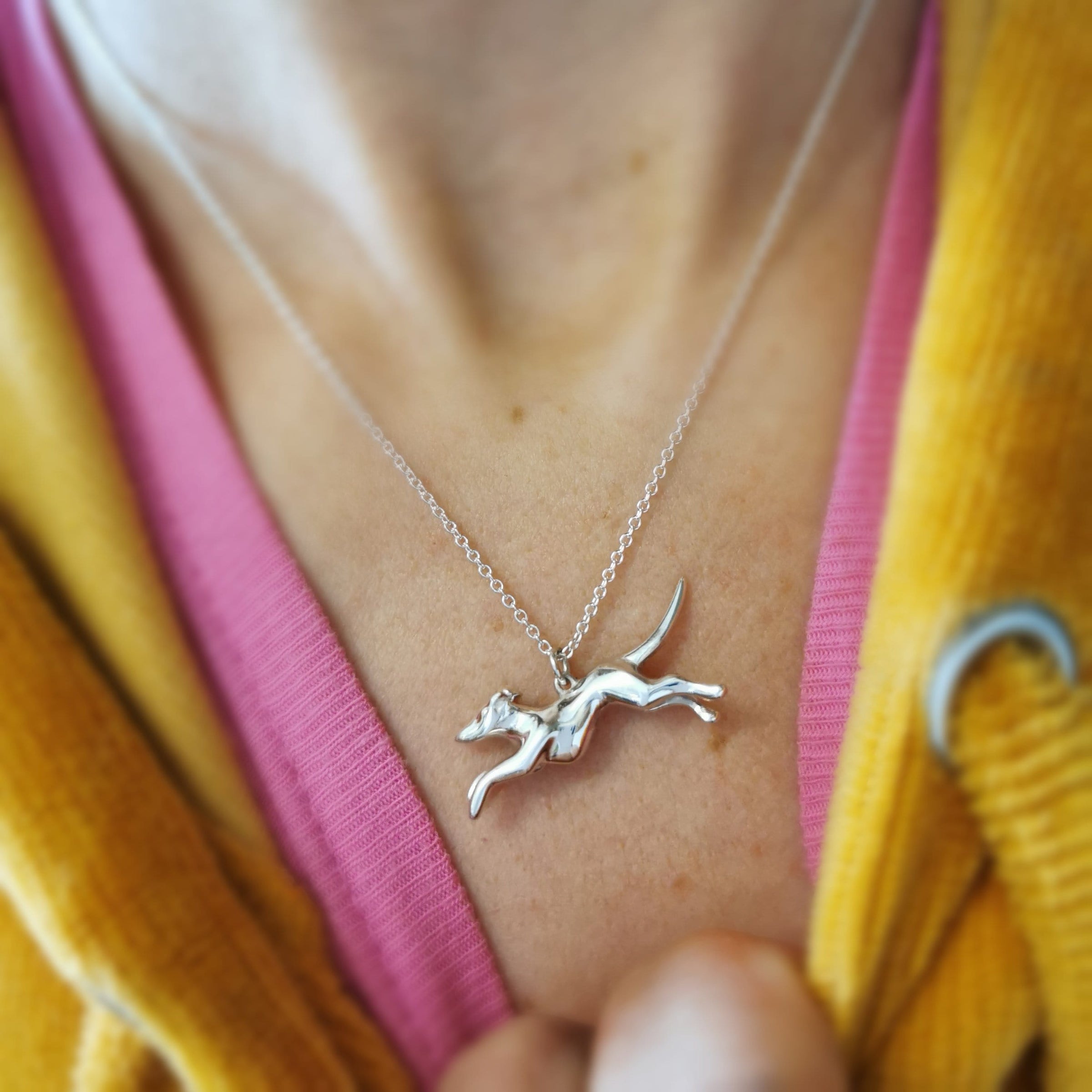 Greyhound Necklace