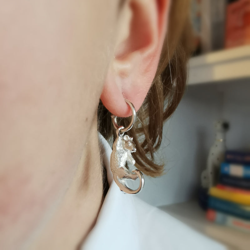 Rat Creole Earrings