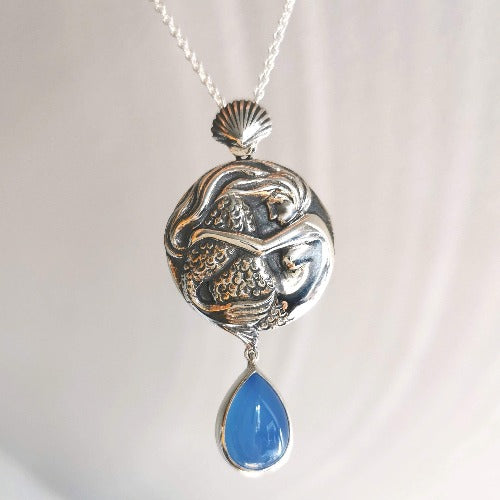 Mermaid Drop Pendant