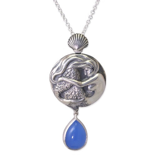 Mermaid Drop Pendant