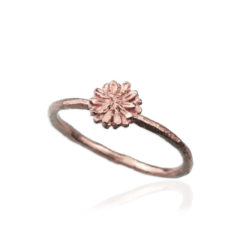 Aster Ring - September Birth Flower Ring