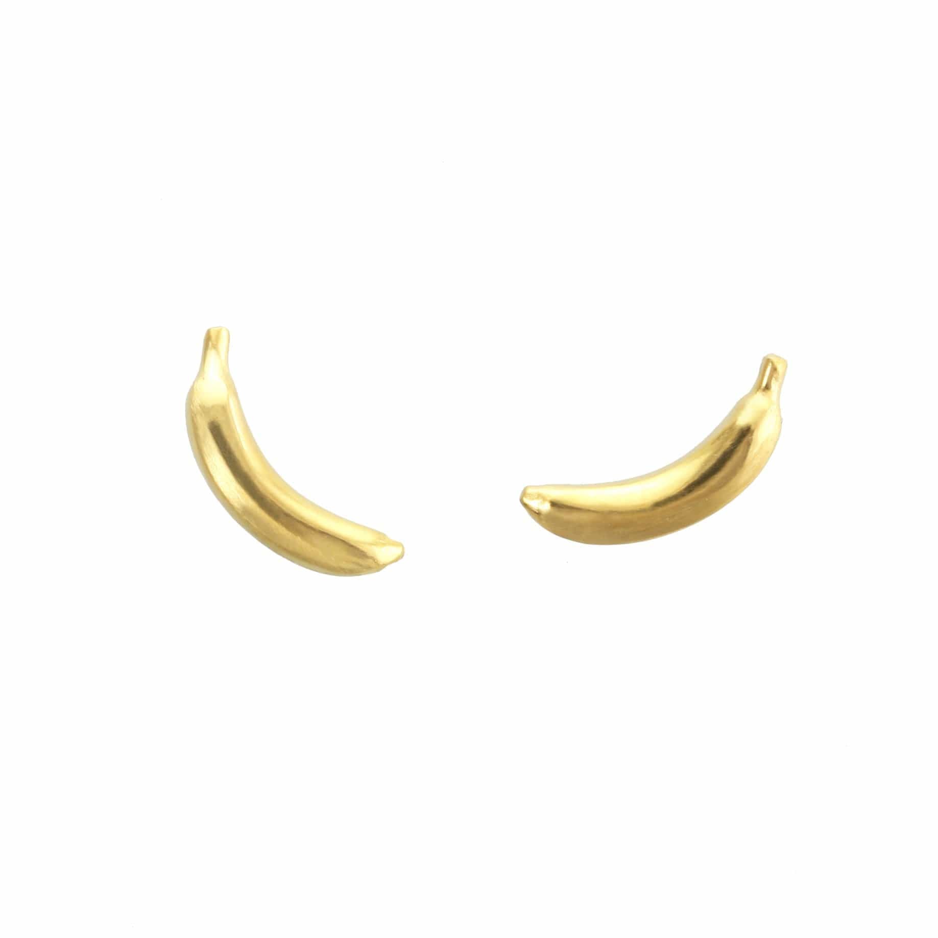 Banana Stud Earrings