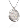 Family Tree Pendant with Birthstones