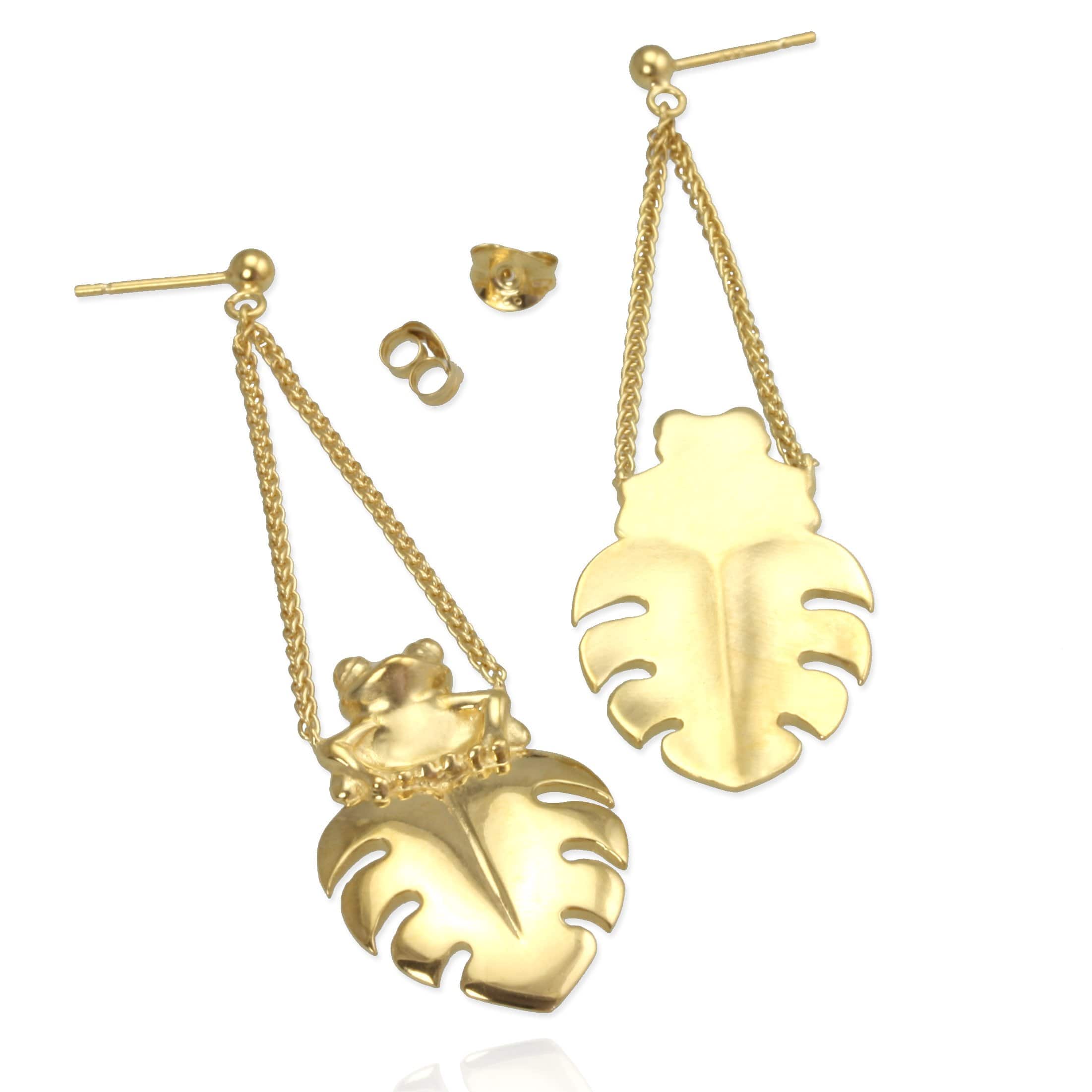 Frog Earrings