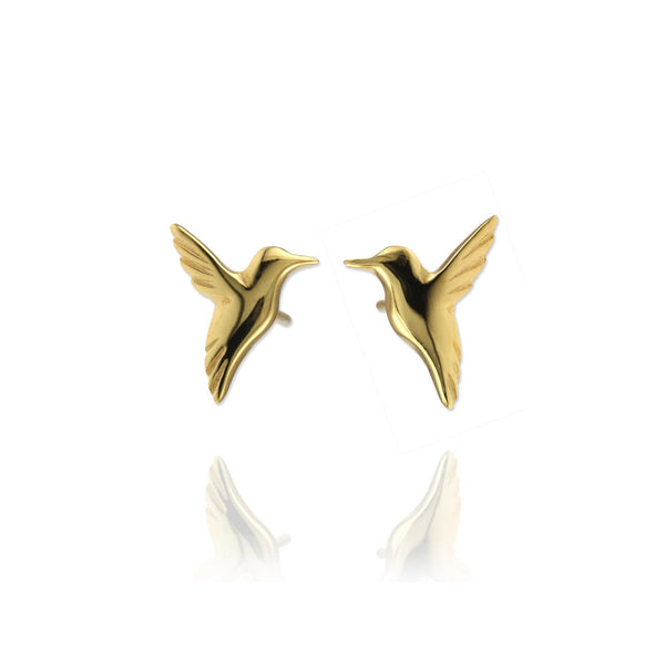 Hummingbird Stud Earrings | Handmade – Jana Reinhardt Ltd