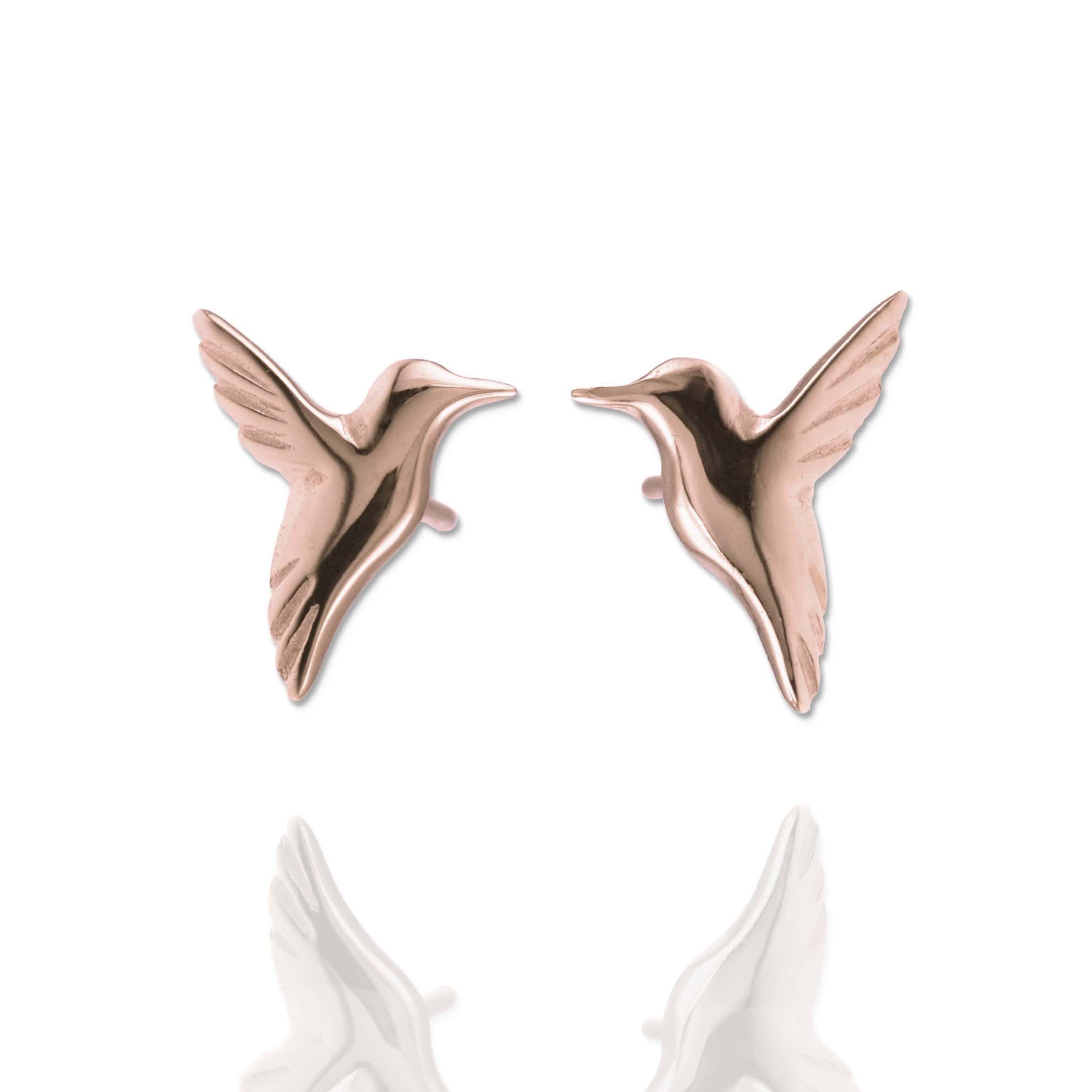 Hummingbird Ear Studs - Jana Reinhardt Ltd - 4