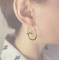 Snake Hoop Earrings - Jana Reinhardt Ltd - 4