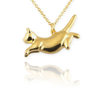 Cat Necklace (leaping) - Jana Reinhardt Ltd - 3