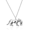 Lioness and Cub Necklace