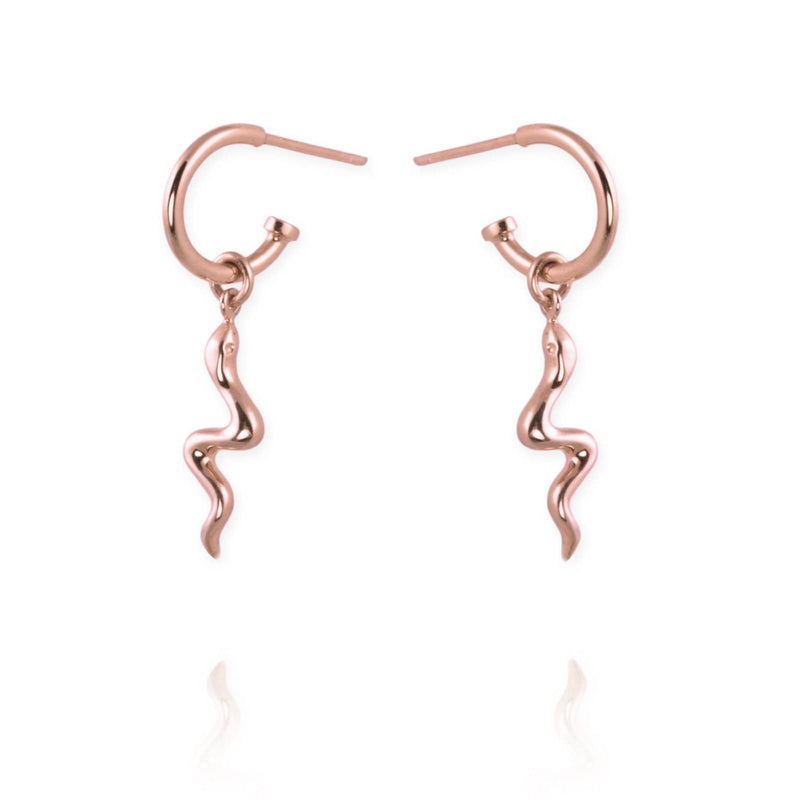 Snake Creole Ear Studs - Jana Reinhardt Ltd - 1