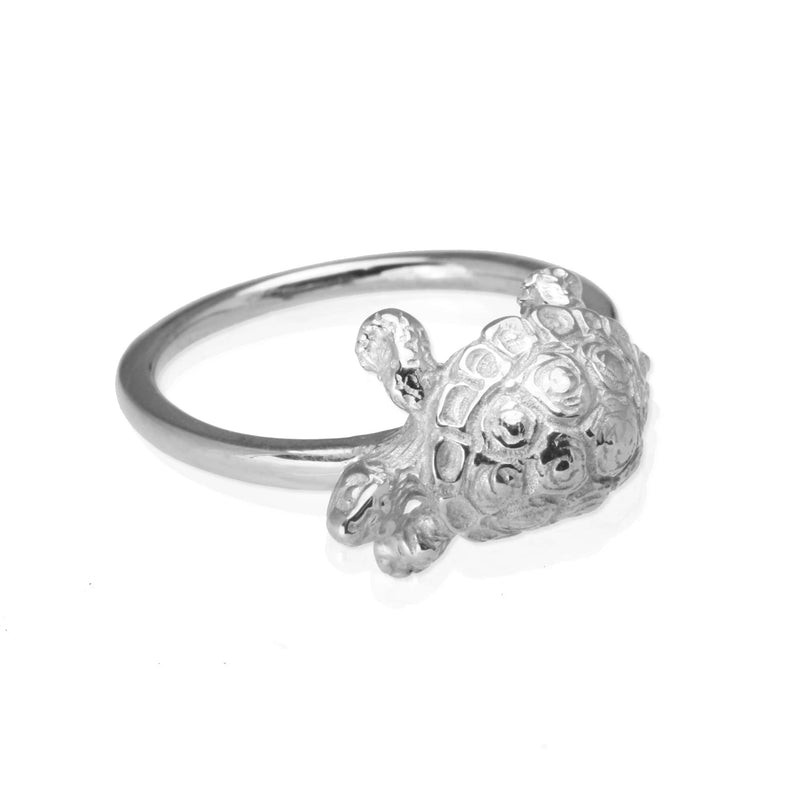RM Jewellers .925 Sterling Silver Cubic Zirconia Tortoise Ring for  Unisex-adult & Child (Silver) : Amazon.in: Fashion