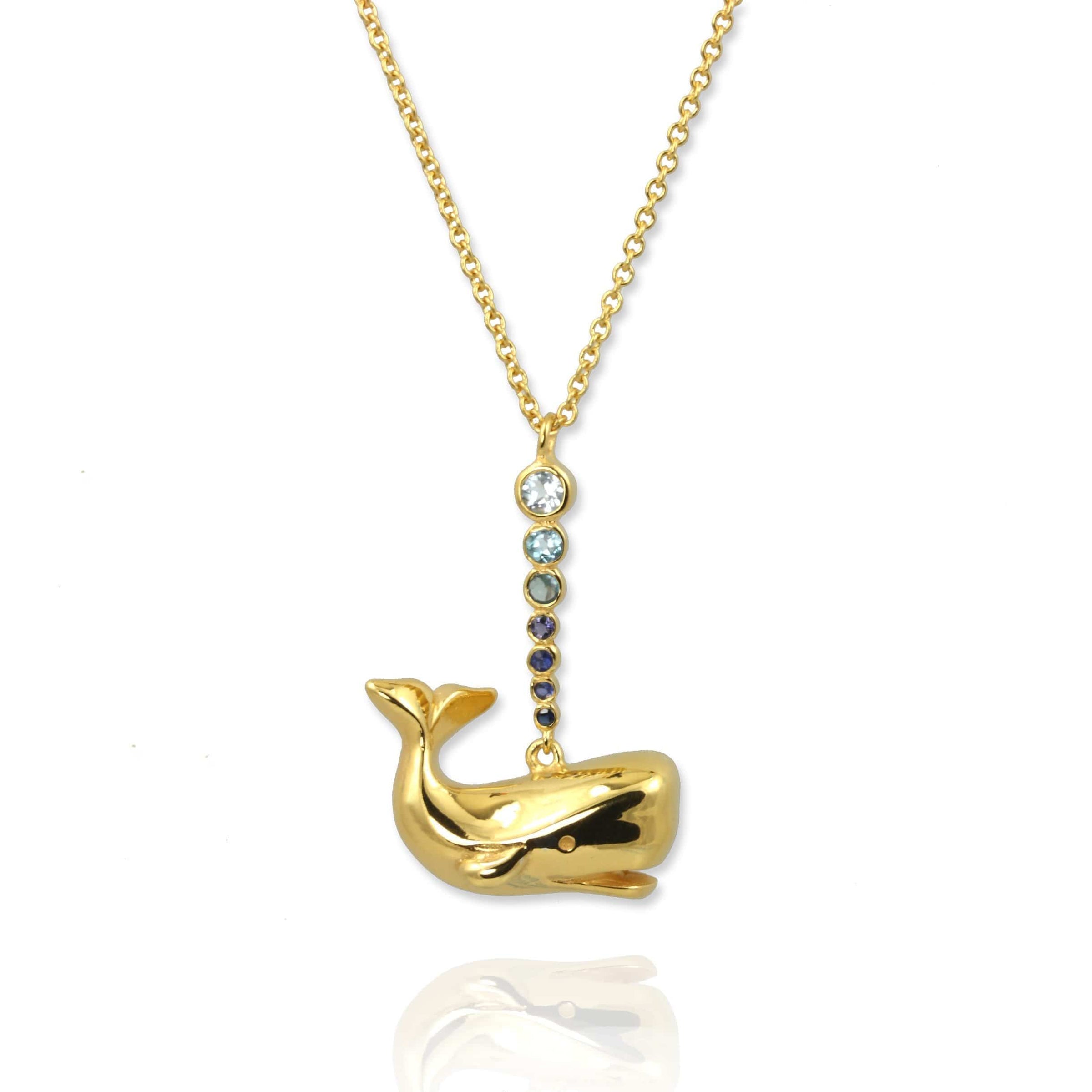 Whale Pendant Necklace